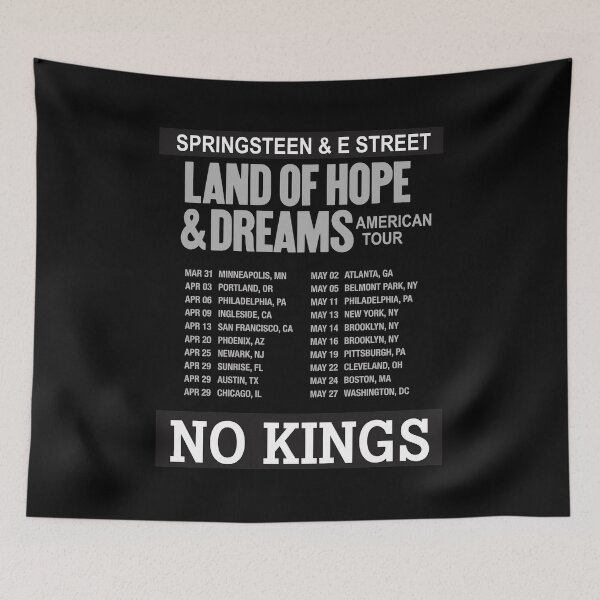 Item preview, Hope Dreams Tour Schedule Distressed Graphic designed and sold by Noheqa.