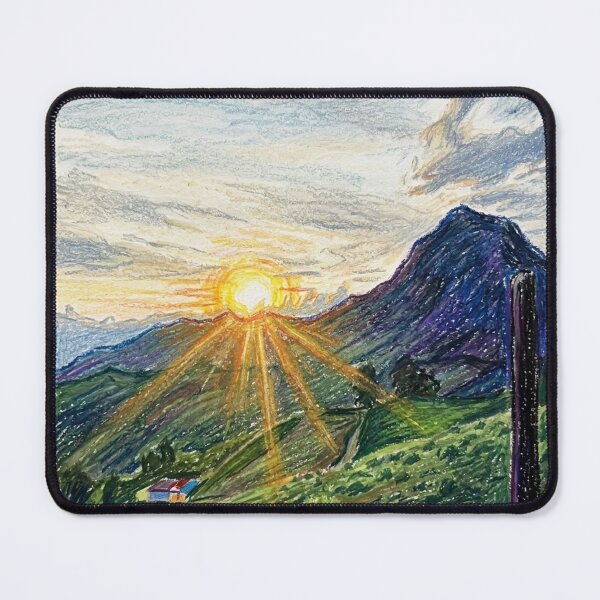 Item preview, Sunset over the hills designed and sold by CristianCEB.