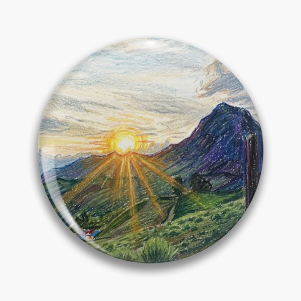 Item preview, Sunset over the hills designed and sold by CristianCEB.