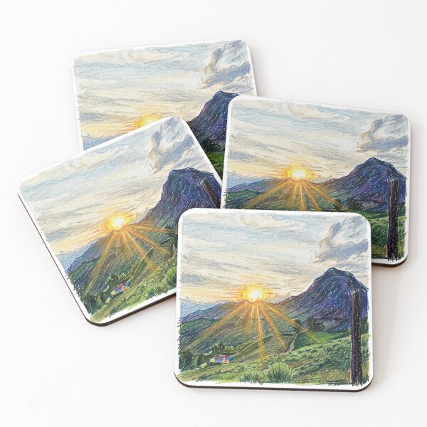 Item preview, Sunset over the hills designed and sold by CristianCEB.