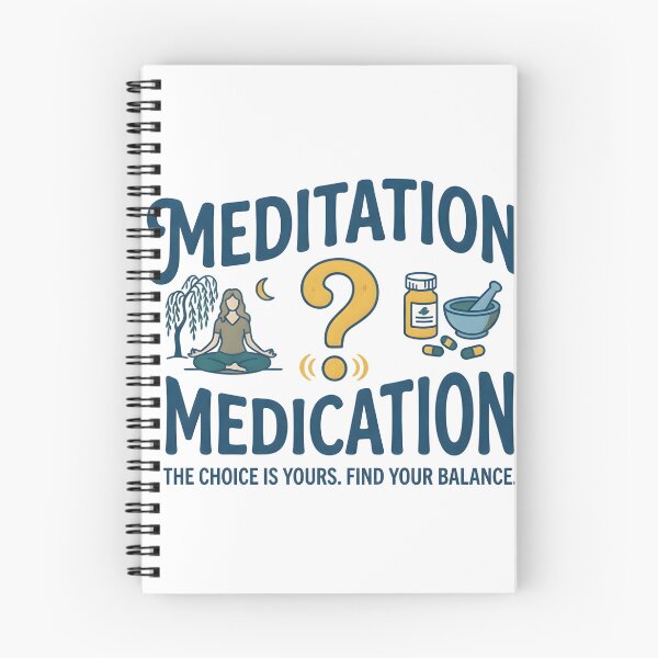 Item preview, Mindfulness or Medicine – The Choice Is Yours designed and sold by bluesirian22.