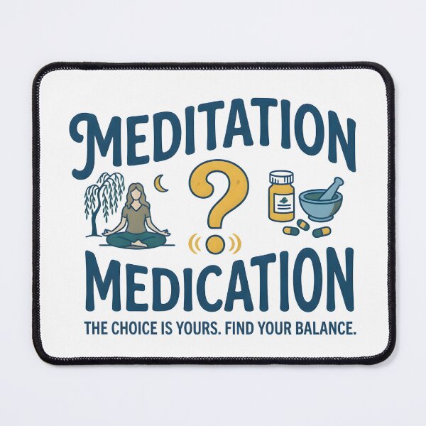 Item preview, Mindfulness or Medicine – The Choice Is Yours designed and sold by bluesirian22.