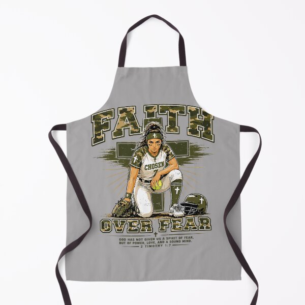 Item preview, Girls Camo Christian Softball Faith Over Fear Camouflage designed and sold by KathieFaugh.