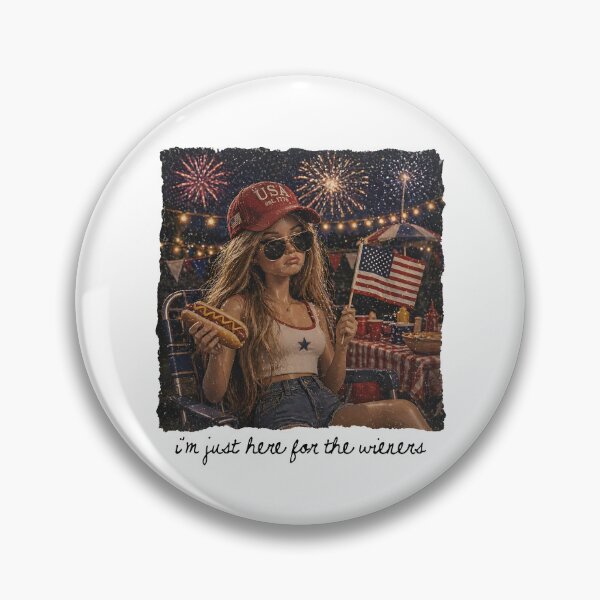Item preview, I'm Just Here For The Wieners designed and sold by ladycerebellum.