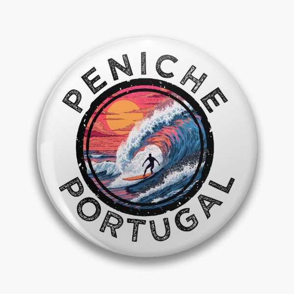 Item preview, Peniche – Portugal (with Black Lettering) designed and sold by VelvetRoom.