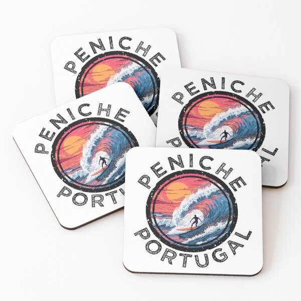 Item preview, Peniche – Portugal (with Black Lettering) designed and sold by VelvetRoom.
