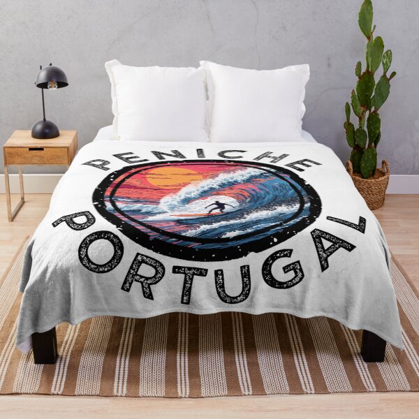Item preview, Peniche – Portugal (with Black Lettering) designed and sold by VelvetRoom.