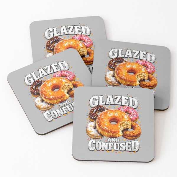 Item preview, Glazed and Confused Donut Pun Bootleg Meme Dad Joke designed and sold by ArleneRowe.