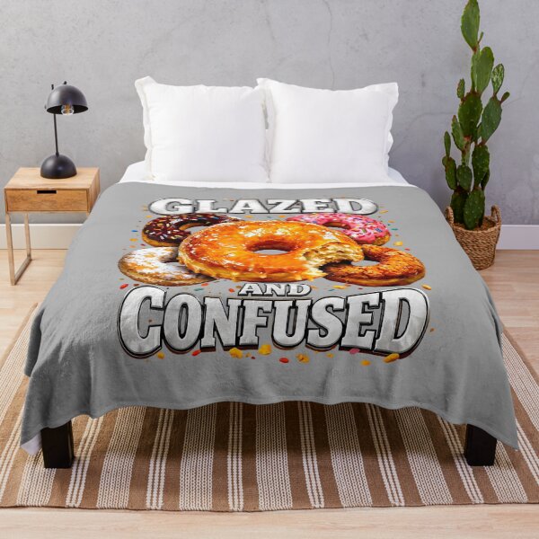 Item preview, Glazed and Confused Donut Pun Bootleg Meme Dad Joke designed and sold by ArleneRowe.