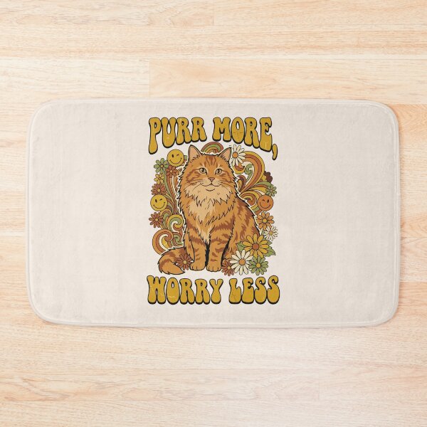 Item preview, Purr More Worry Less designed and sold by AliveStyle.