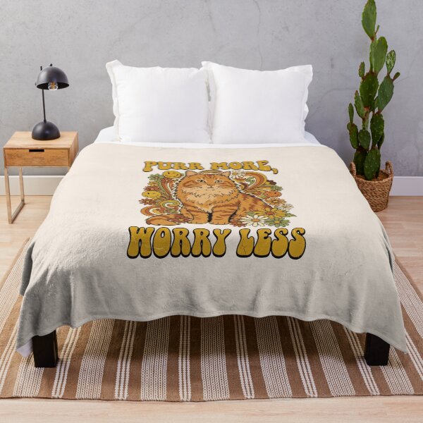Item preview, Purr More Worry Less designed and sold by AliveStyle.