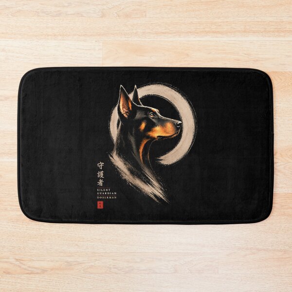 Item preview, Silent Guardian – Doberman | Guardians of the Enso Collection designed and sold by Sanctum Icons.