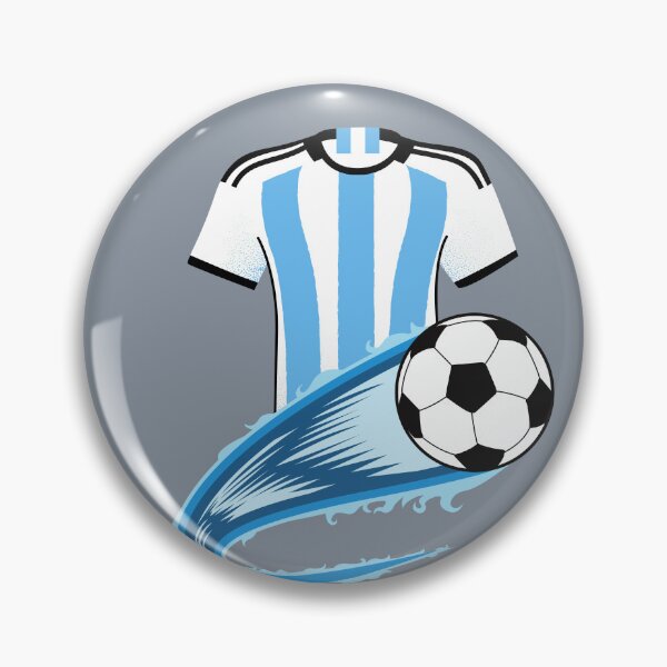Item preview, Camiseta Argentina y balón de fútbol designed and sold by A touch of creativity.