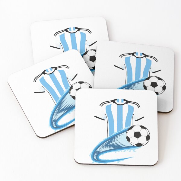 Item preview, Camiseta Argentina y balón de fútbol designed and sold by A touch of creativity.