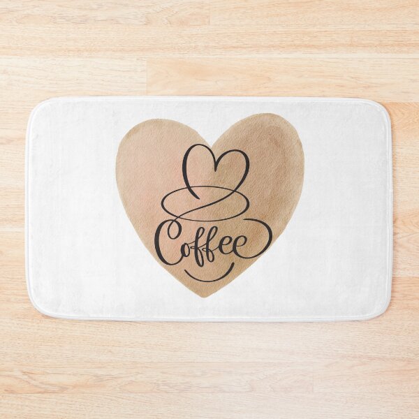 Item preview, Heart Shaped Coffee Bean Pattern designed and sold by Coffee & Designs.