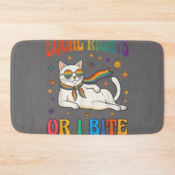Item preview, Equal Rights Pride Cat Shirt Funny Gay Pride Gift designed and sold by KristineLi.