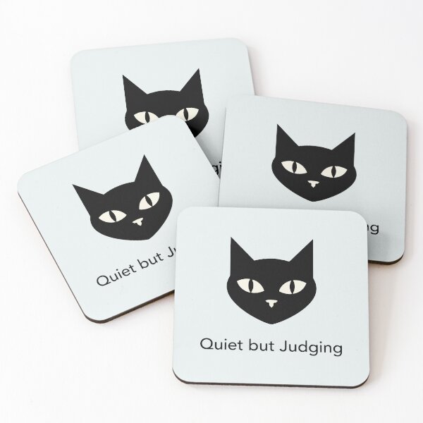 Item preview, Quiet But Judging designed and sold by AliveStyle.