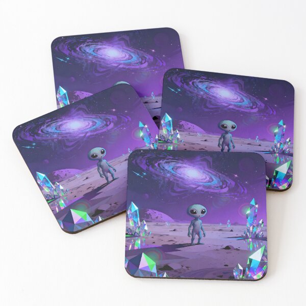Item preview, Alien in Crystal Galaxy designed and sold by Roanemermaid.