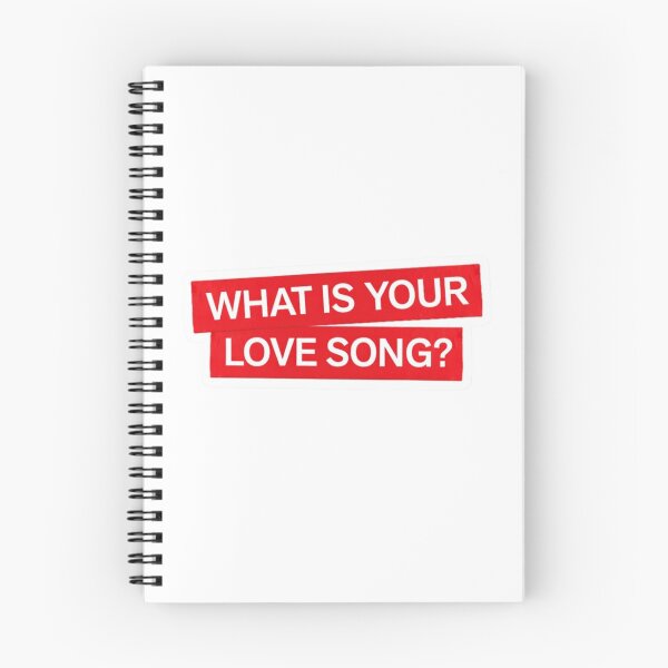 Item preview, What is your love song? designed and sold by Palette & Hue.