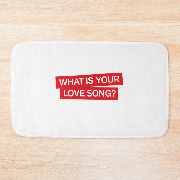 Item preview, What is your love song? designed and sold by Palette & Hue.