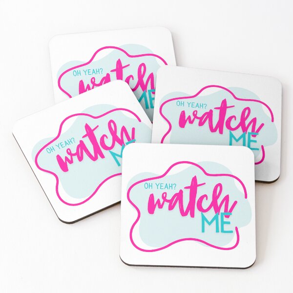 Item preview, Oh Yeah? Watch Me | Motivational Quote designed and sold by Soleil's Collective.