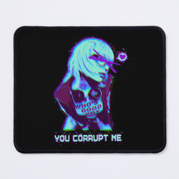 Item preview, Copy of Copy of Cyber Grunge Glitch Girl Blue-Pink - Y2K Streetwear Aesthetics  designed and sold by SoftPanicStudio.