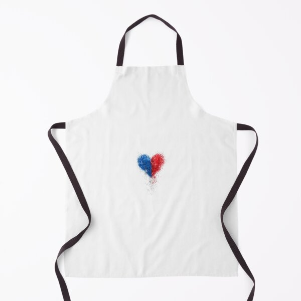 Item preview, Heart of Haiti, Blue and Red of the Flag designed and sold by AyitiBleuShop.