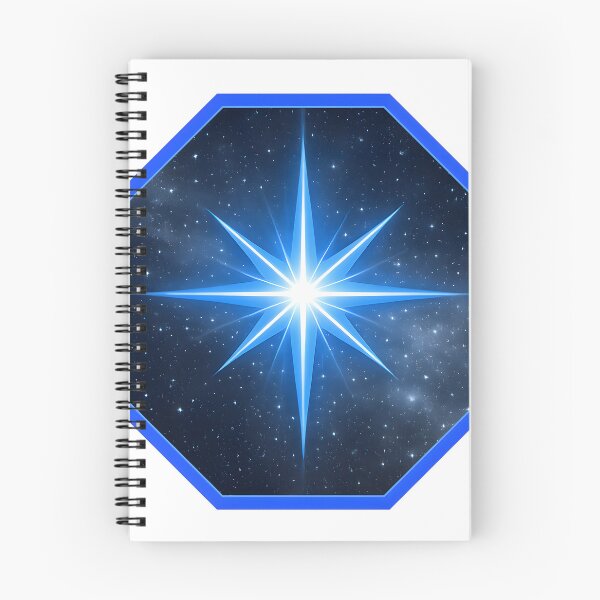 Item preview, Radiant Blue Star – Cosmic Energy designed and sold by bluesirian22.