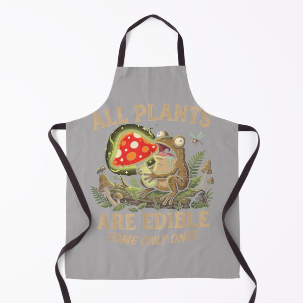 Item preview, Goblincore Frog Eating Mushroom Funny Sarcastic Cottagecore designed and sold by KathieFaugh.
