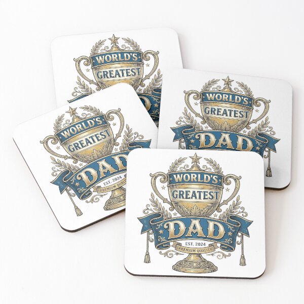 Item preview, World's Greatest Dad Trophy Award Design designed and sold by Ponsak.