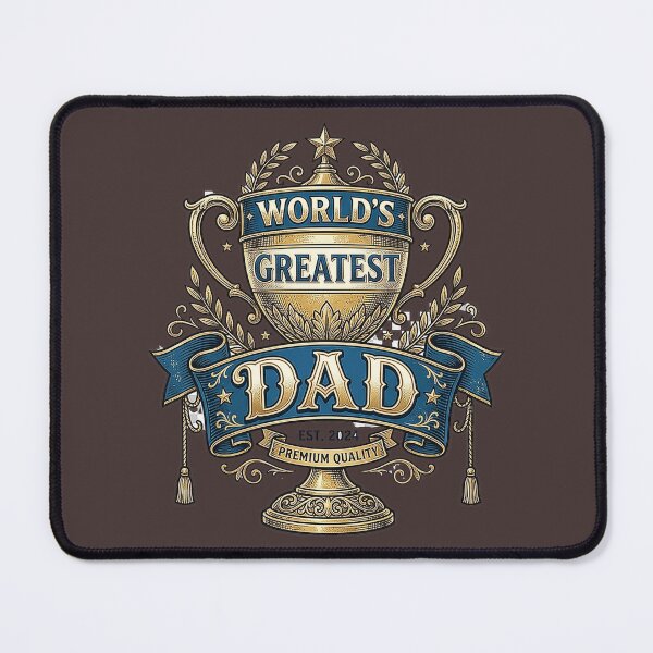 Item preview, World's Greatest Dad Trophy Award Design designed and sold by Ponsak.