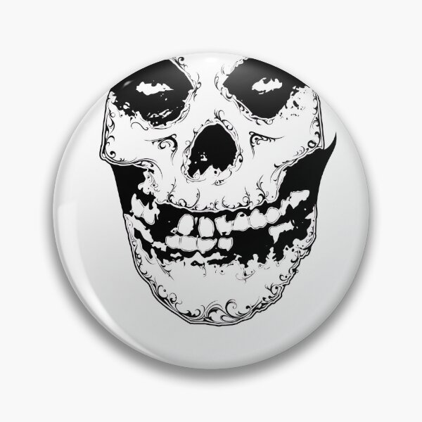 Item preview, High Contrast Skull Visage Graphic Art designed and sold by TokyoAyashi.