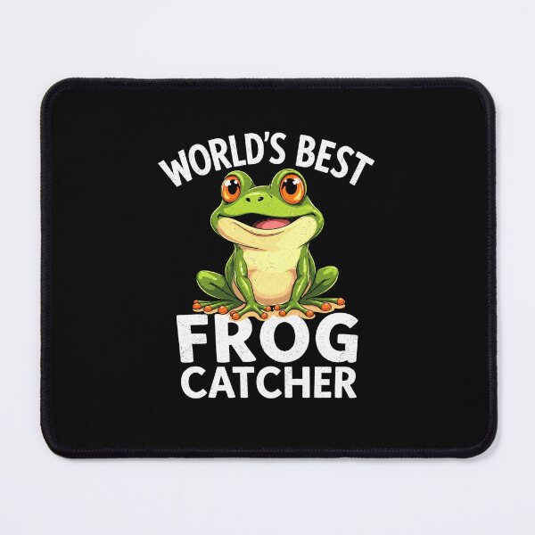 Item preview, World’s Best Frog Catcher Funny Amphibian Lover Design designed and sold by MiALopezArt.