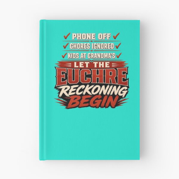 Item preview, Let the Euchre Reckoning Begin - A Tribute to one of the Best Card Games designed and sold by 2BrokeYoopers.