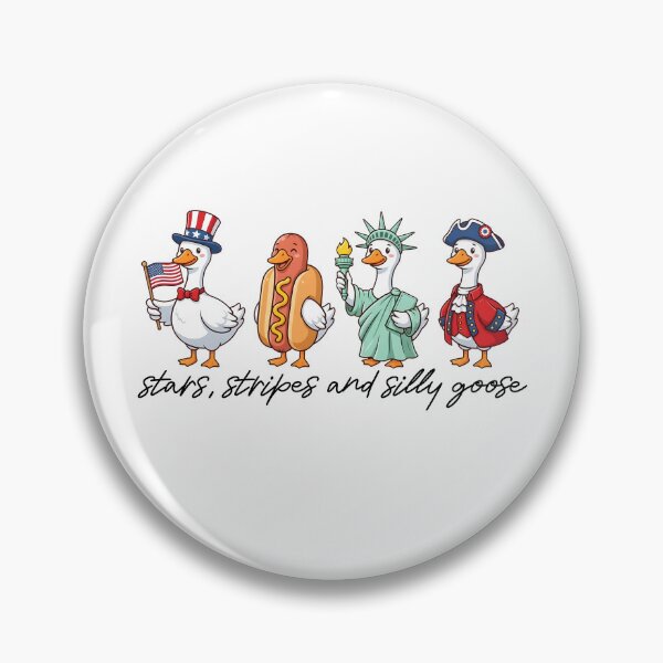 Item preview, Stars Stripes And Silly Goose designed and sold by CharmiA Fox.