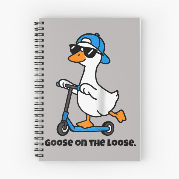 Item preview, Goose on the Loose. Funny Goose for Adults or Kids Humor Raglan Baseball Tee designed and sold by ArleneRowe.