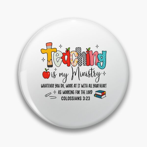 Item preview, Teaching is my Ministry designed and sold by Rivolli.