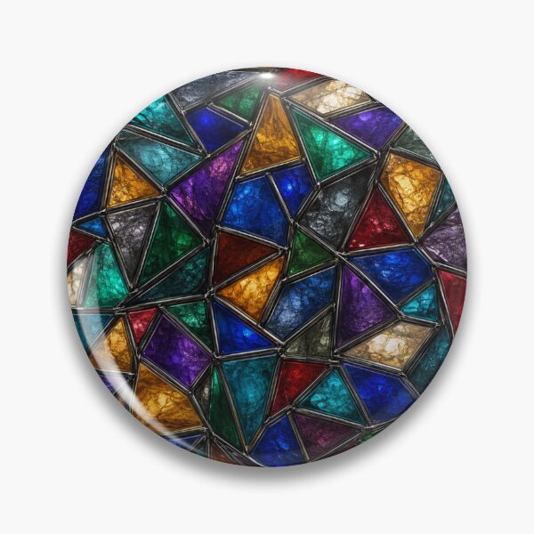 Item preview, Chaotic Jewel Shards Stained Glass designed and sold by Dresut.