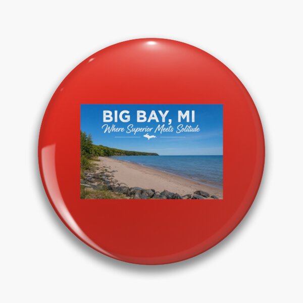 Item preview, Big Bay Michigan - Where Superior Meets Solitude | Lake Superior U.P. Travel Art designed and sold by 2BrokeYoopers.