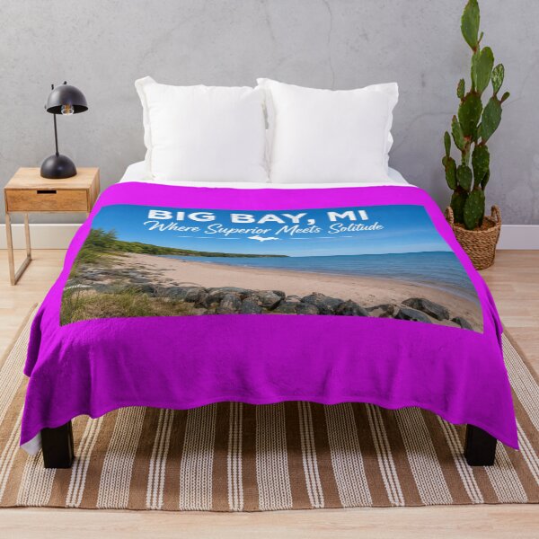 Item preview, Big Bay Michigan - Where Superior Meets Solitude | Lake Superior U.P. Travel Art designed and sold by 2BrokeYoopers.