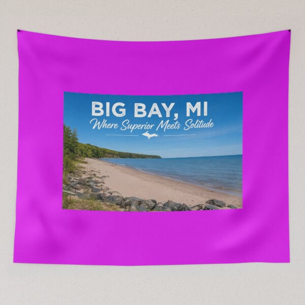 Item preview, Big Bay Michigan - Where Superior Meets Solitude | Lake Superior U.P. Travel Art designed and sold by 2BrokeYoopers.