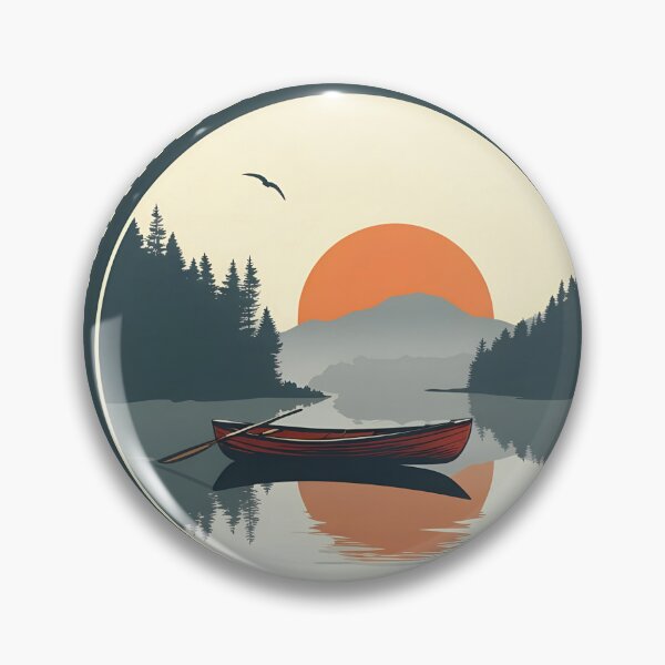 Item preview, Utah Reservoir Scenic Badge Outdoors designed and sold by snugglee.