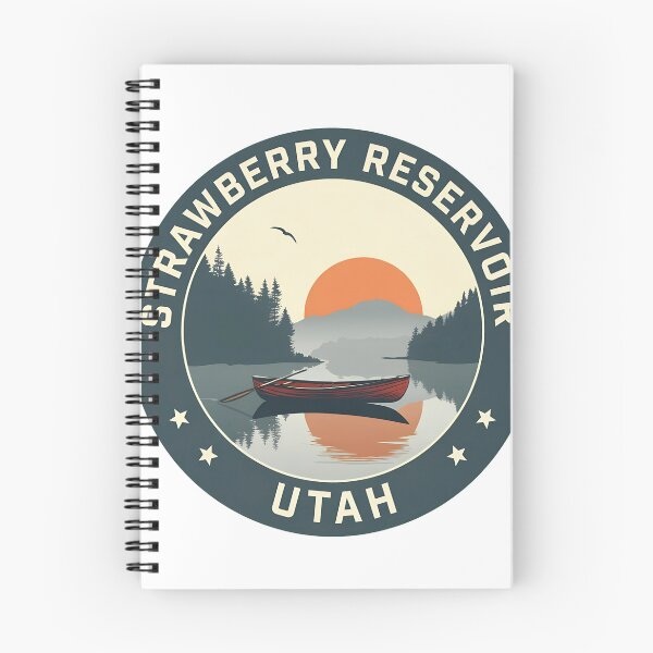 Item preview, Utah Reservoir Scenic Badge Outdoors designed and sold by snugglee.