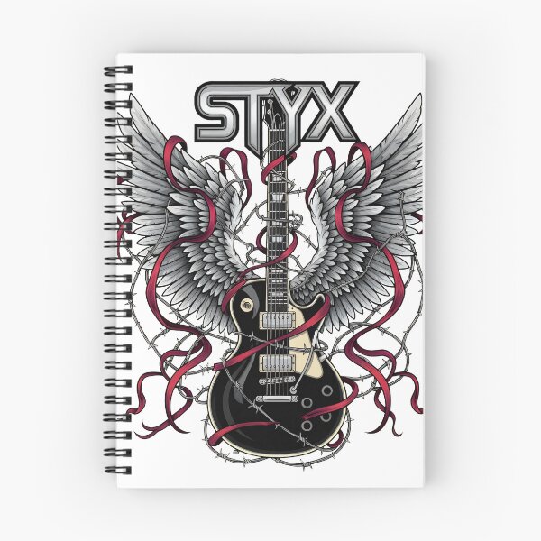 Item preview, Winged Guitar Barbed Wire Rock Graphic designed and sold by snugglee.