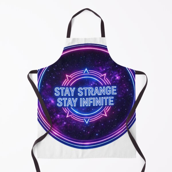 Item preview, Stay Strange, Stay Infinite — Cosmic Glow Edition designed and sold by bluesirian22.