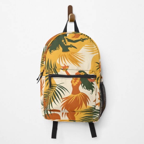 Item preview, Tropical Hawaiian Hula Dancer Palm Leaf Pattern iPhone Case designed and sold by FestivityFinds.