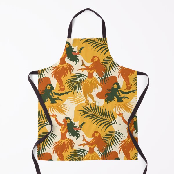 Item preview, Tropical Hawaiian Hula Dancer Palm Leaf Pattern iPhone Case designed and sold by FestivityFinds.