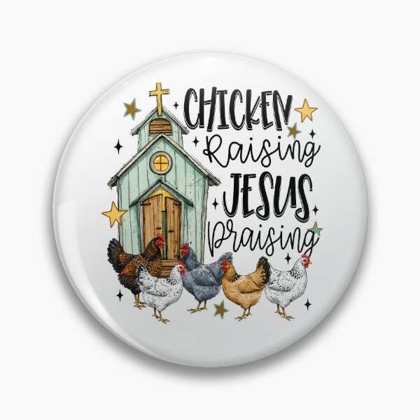 Item preview, Chicken Raising & Jesus Praising designed and sold by Rivolli.