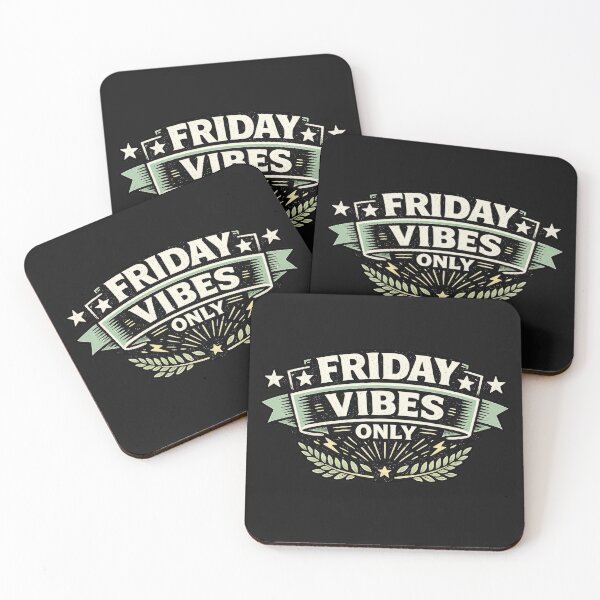 Item preview, Friday Vibes Only designed and sold by Elisabeth Lucas.