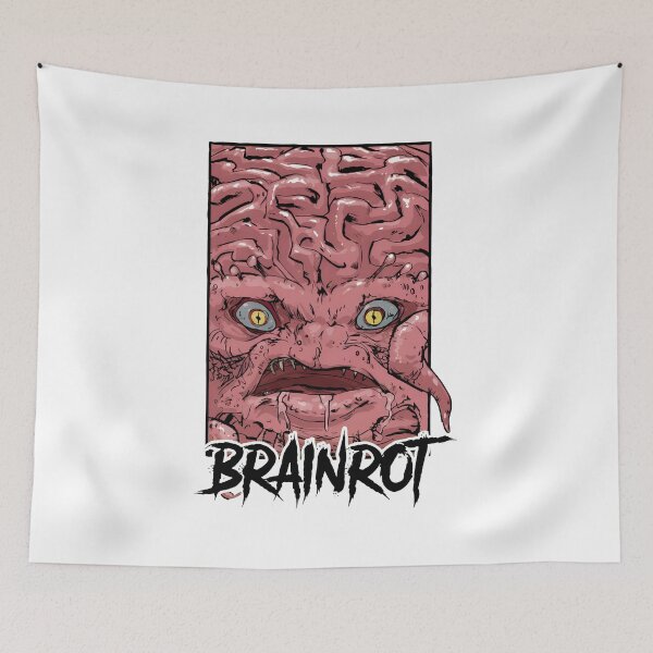 Item preview, Gritty Exposed Brain Being Portrait designed and sold by snugglee.